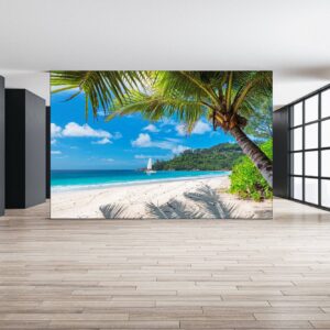 Beach & Palma Sunny Holidays Wallpaper Photo Wall Mural Wall UV Print Decal Wall Art Décor