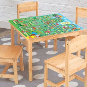 Animate Game For Kids Table Wrap Sticker Laminated Vinyl Cover Self-Adhesive for Desk and Tables