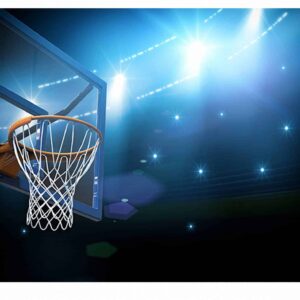 Basketball Basket Table Wrap Sticker Laminated Vinyl Cover Self-Adhesive for Desk and Tables