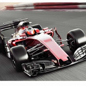 Formula Races Car Table Wrap Sticker Laminated Vinyl Cover Self-Adhesive for Desk and Tables