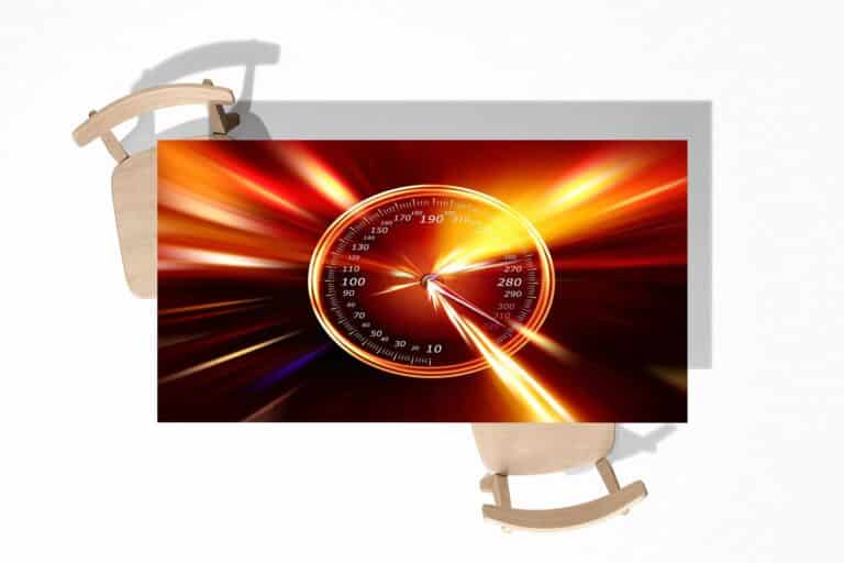 Speedometer in Fire Table Wrap Sticker Laminated Vinyl Cover Self-Adhesive for Desk and Tables