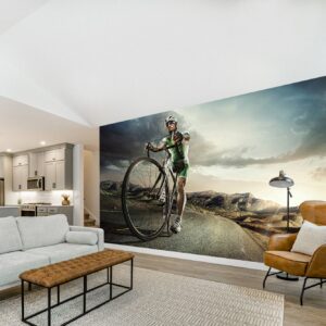 Road Cyclist Sport & Hobby Wallpaper Photo Wall Mural Wall UV Print Decal Wall Art Décor