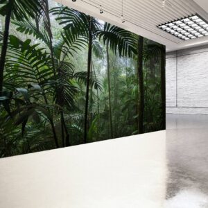 Tropical Jungle Forest Wallpaper Photo Wall Mural Wall UV Print Decal Wall Art Décor