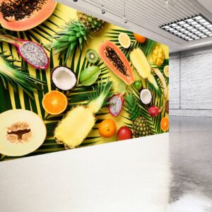 Exotic Fruit Wallpaper Photo Wall Mural Wall UV Print Decal Wall Art Décor