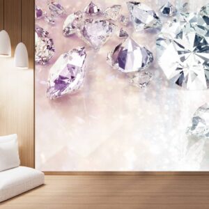 Shiny Diamonds Wallpaper Photo Wall Mural Wall UV Print Decal Wall Art Décor