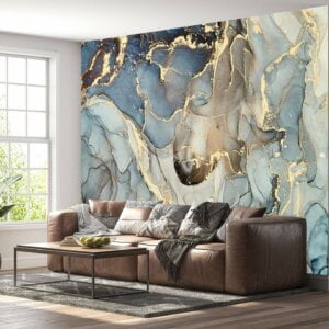 Light Gray Marble Background- Vinyl Wallpaper, Luxurious Wallpaper, Marble Wall Design, Wall Decor, Removable Wallpaper